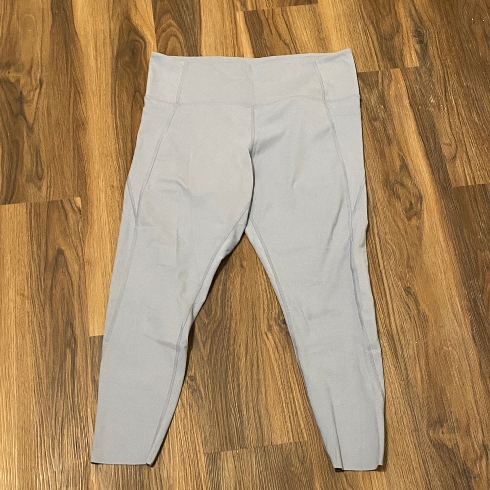 Danskin Light Gray Seamless Active Leggings